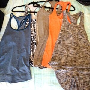 5 Lululemon Tanks with Mystery